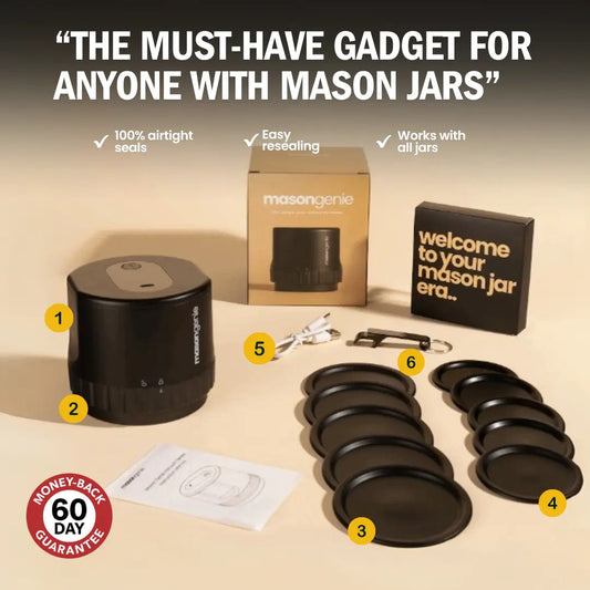 Mason Genie Vacuum Sealer Kit